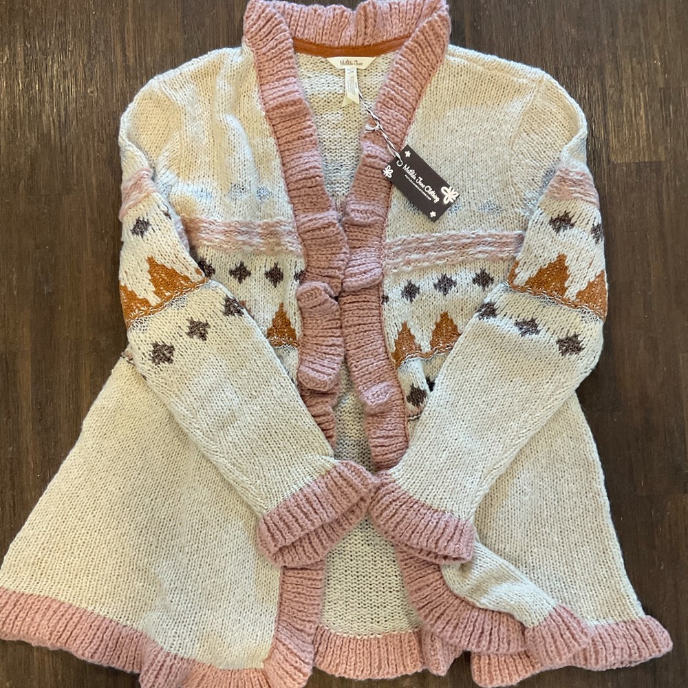 Matilda Jane Women’s Cardigan Size L NWT